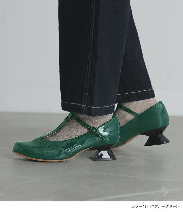 somari imagination Tストラップパンプス』