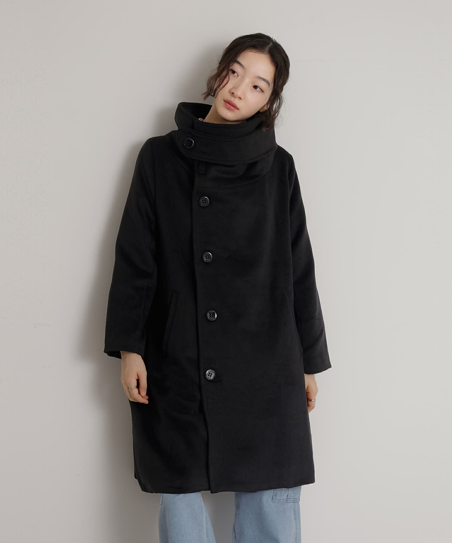 somari imaginationスタンドカラー主役ロングコート』