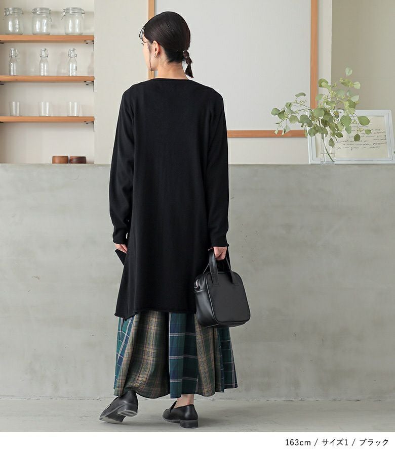 n'OrLABELロングカーディガン』