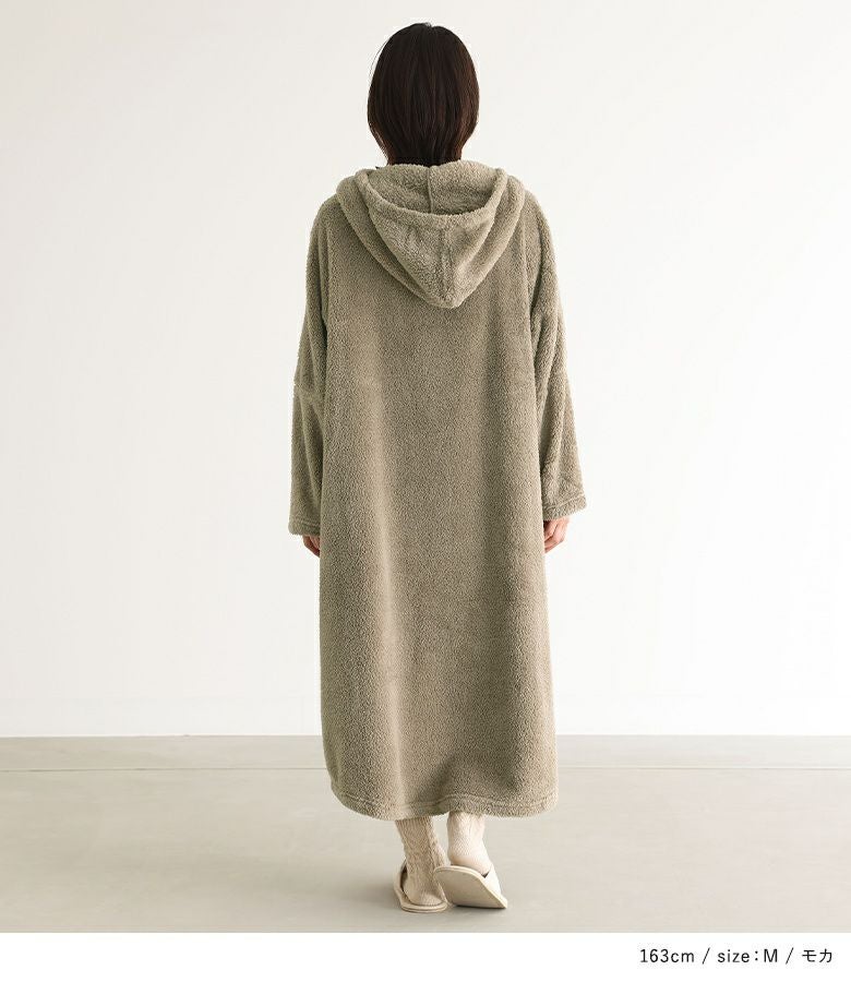 n'OrLABELモコモコふわふわの着る毛布』