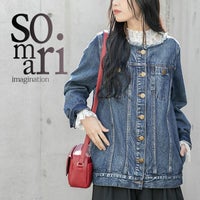 somari imaginationヴィンテージ風デニムジャケット