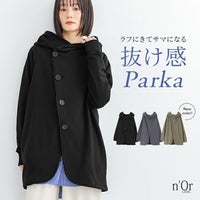 nOrLABEL(ノアールレーベル)洗練フード付きデザインジャケット