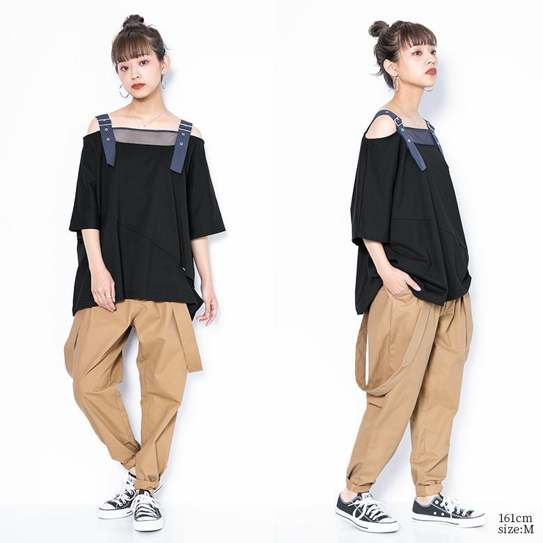 kOhAKUサスペンダーパンツ』レディースファッション通販サイトの