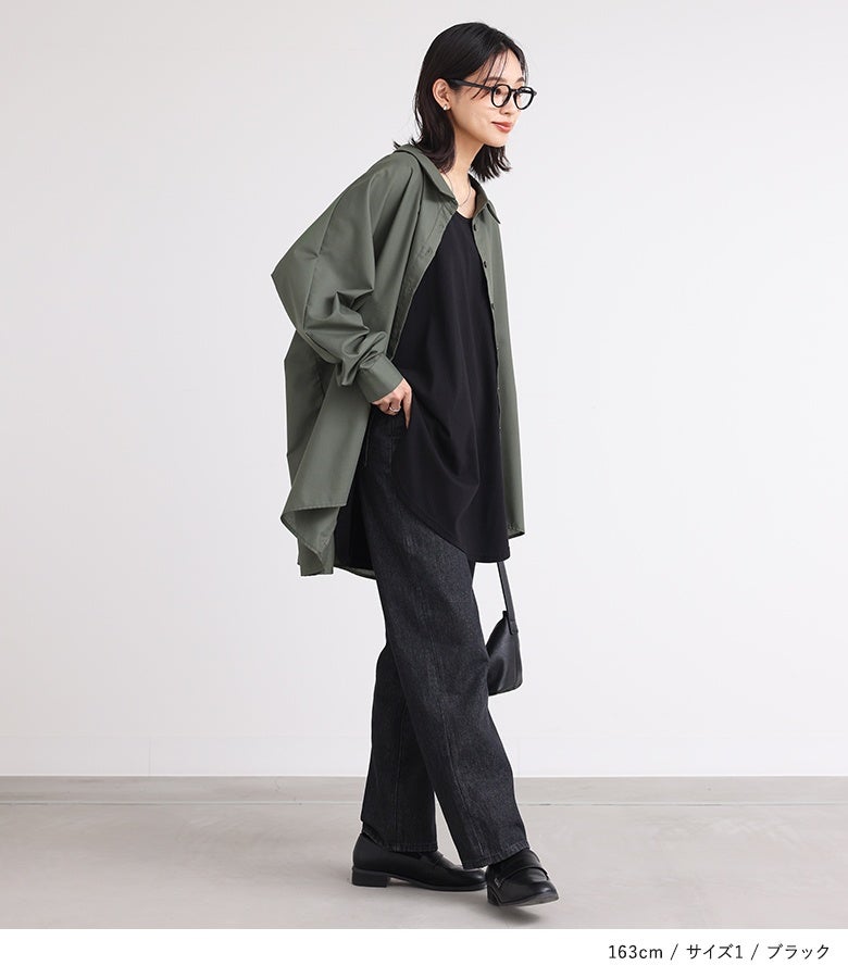 n'OrLABEL着回しシンプルシャツ型タンクトップ』