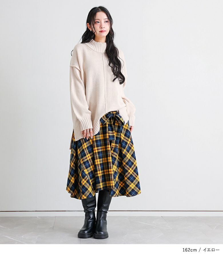 n'OrLABELクラシカルチェックスカート』レディースファッション通販