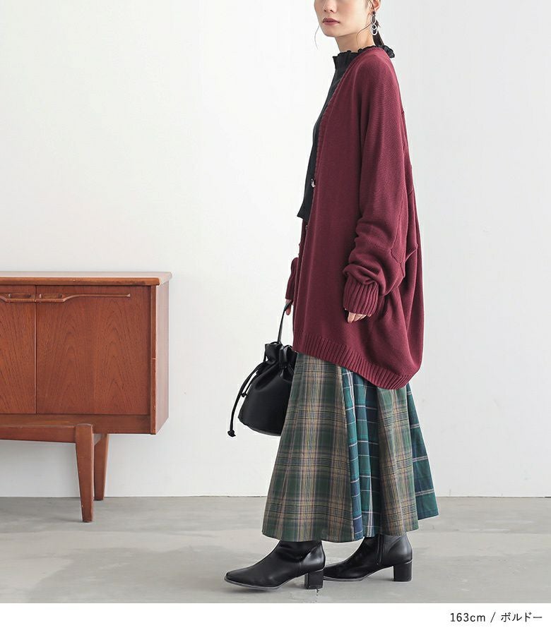 n'OrLABELゆるっとラフニットカーデ』