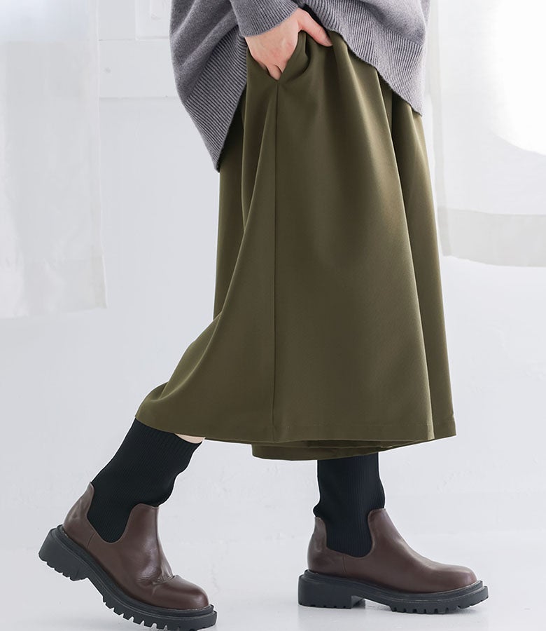 n'OrLABEL大人めガウチョパンツ』