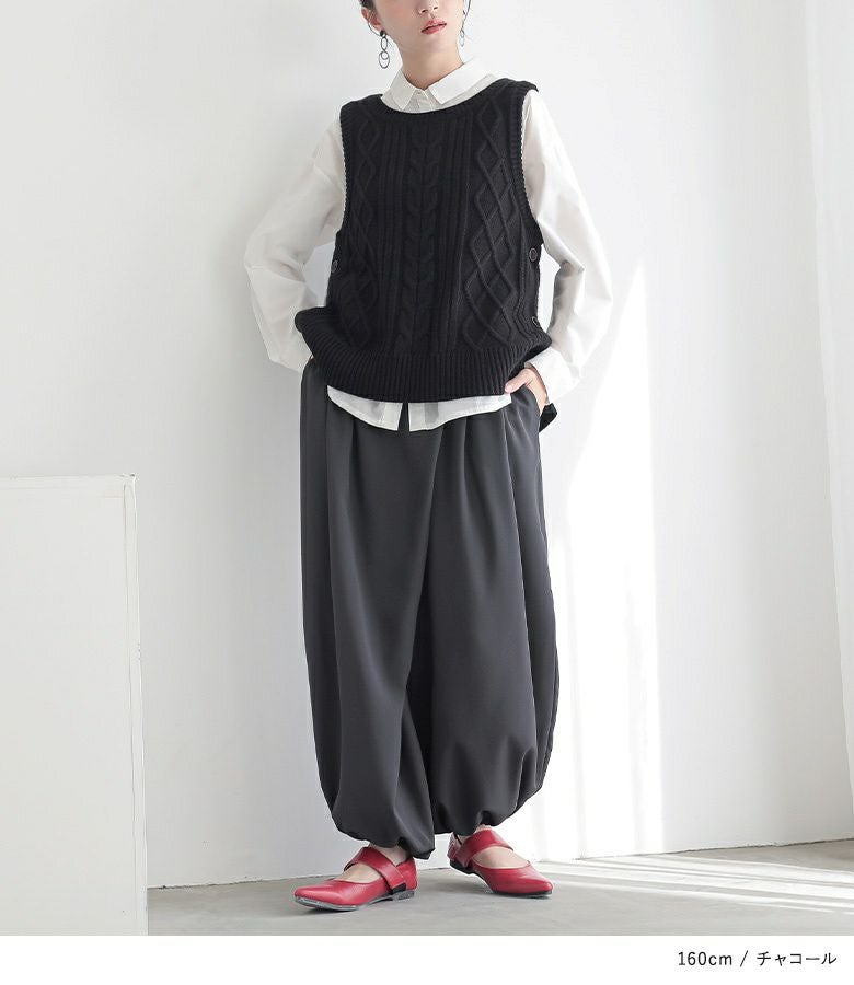 n'OrLABELアラビアンモードワイドパンツ』