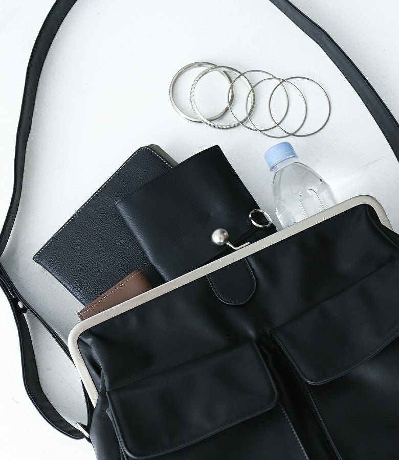 kOhAKUがま口ショルダーバッグ』レディースファッション通販サイトの