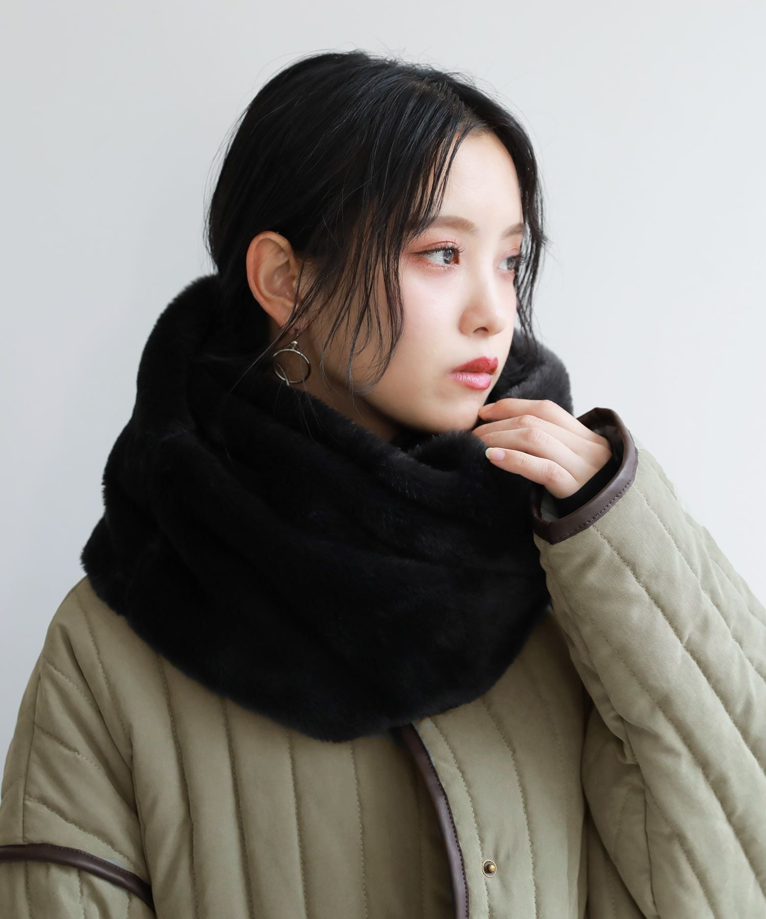 シンプルファースヌード』レディースファッション通販サイトのオシャレ