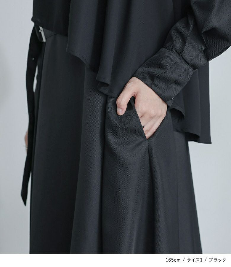 kOhAKUアシメデザインフレアワンピース』レディースファッション通販