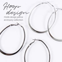 ドロップラインフープピアス