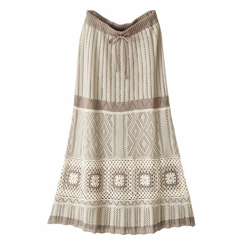 �N���V�F�҂݃j�b�g�X�J�[�g 2(LL�`3L) �j���A���X�x�[�W��