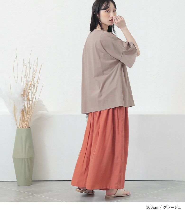 yori♡ダブルフレアノースリーブカットソー KAREI 全品Point10倍!最大倍率50% tシャツ ノースリーブ ミニ