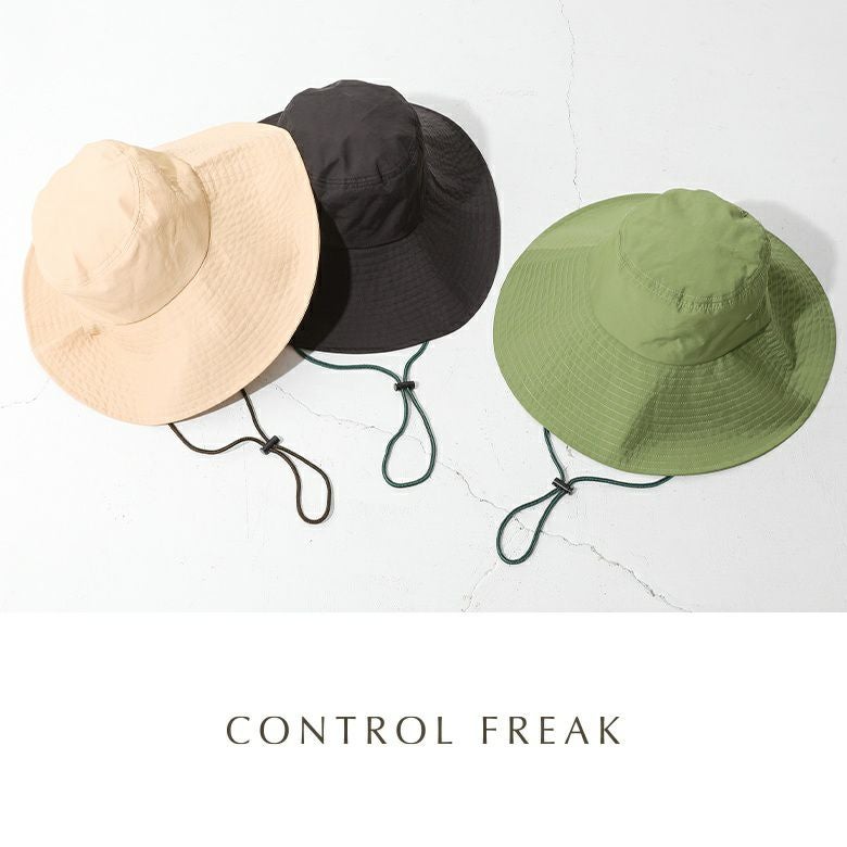 CONTROL FREAKツバ広サファリハット』