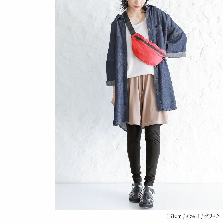 n'OrLABELラッシュガード12分丈レギンス』