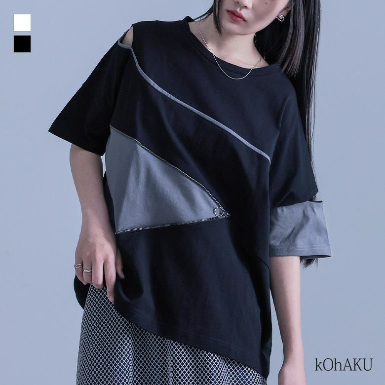 HYKE アシンメトリーTシャツ UNITED ARROWS（ユナイテッドアローズ）の「＜HYKE（ハイク