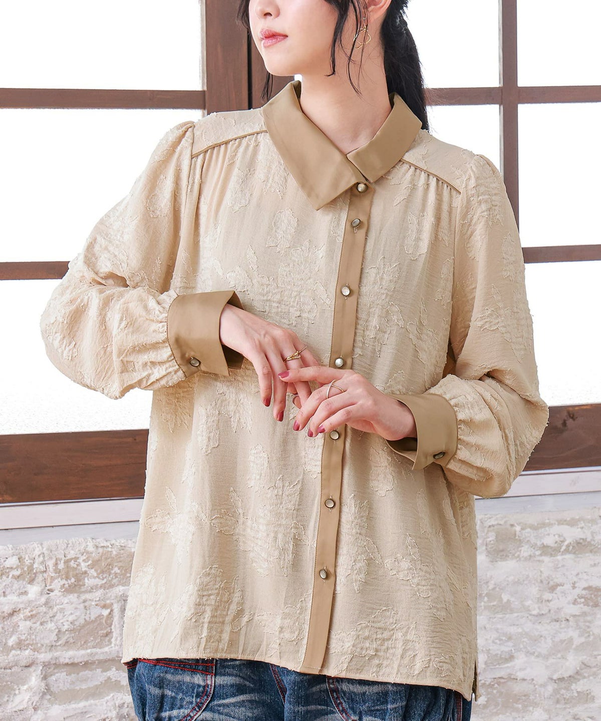 �ԕ��J�b�g�W���J�[�h�A�V���J���[�u���E�X 1(M�`L) ���C�g�x�[�W��