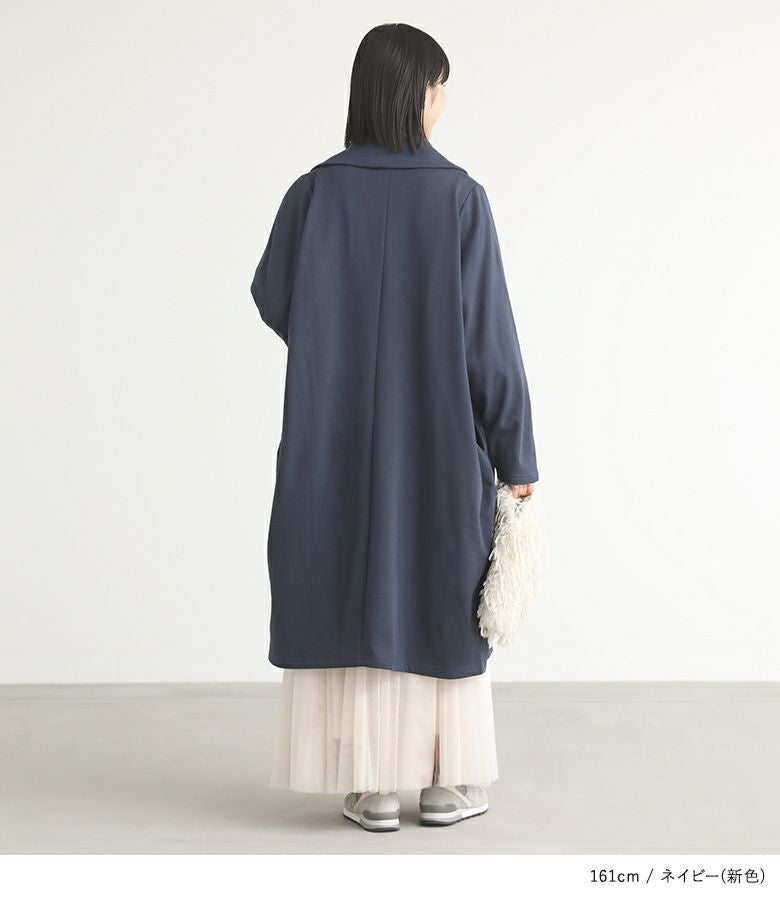 n'OrLABEL裏シャギーロングコーディガン』