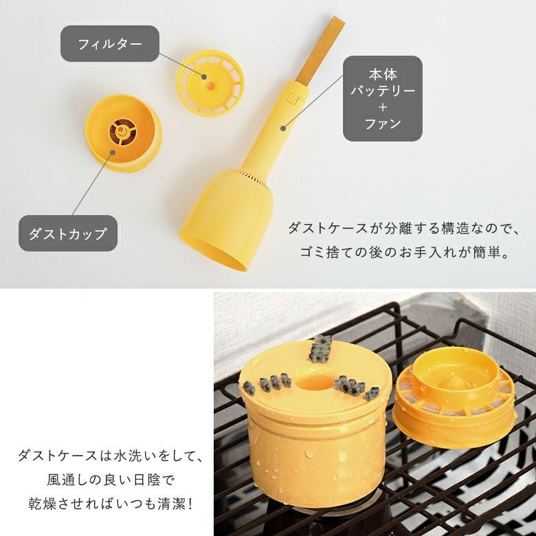 Vaccumi毛玉取り器＆卓上ハンディクリーナー』