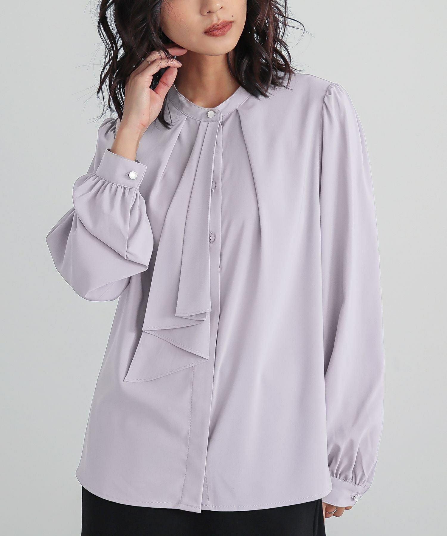 【ぽーにょ】エンフォルド ブラウス ENFOLD(エンフォルド)】 STEP SHIRT｜PARIGOT ONLINE（パリゴオンライン）
