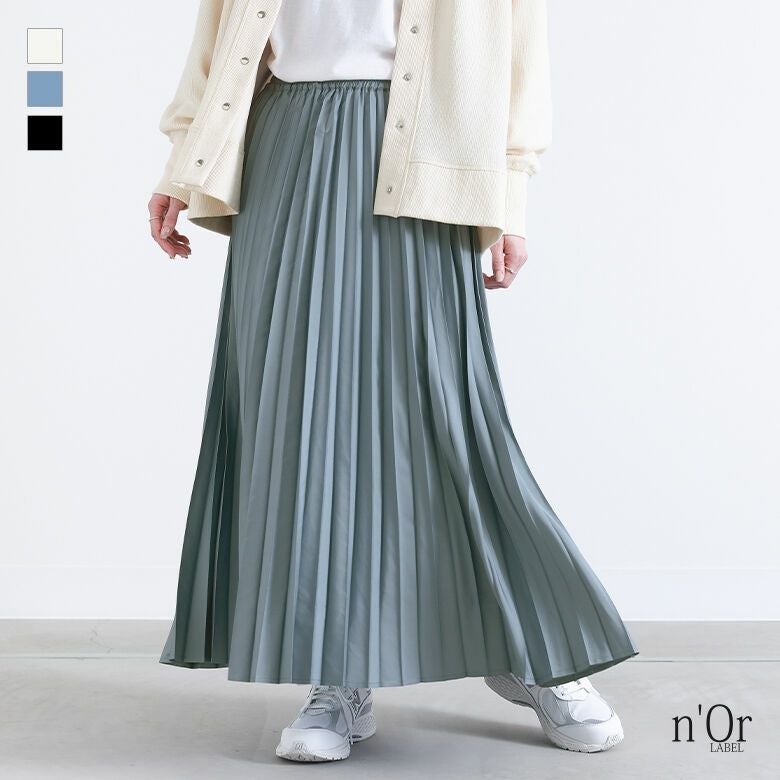 n'OrLABELアコーディオンプリーツスカート』
