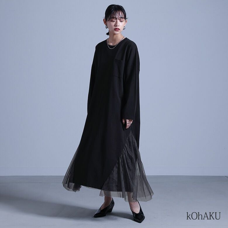 黒のくっつきワンピース 春物 まとめ買い対象】シャルロットワンピース – レディースファッション