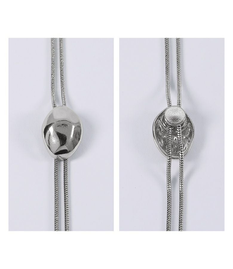 ループタイ風ネックレス』