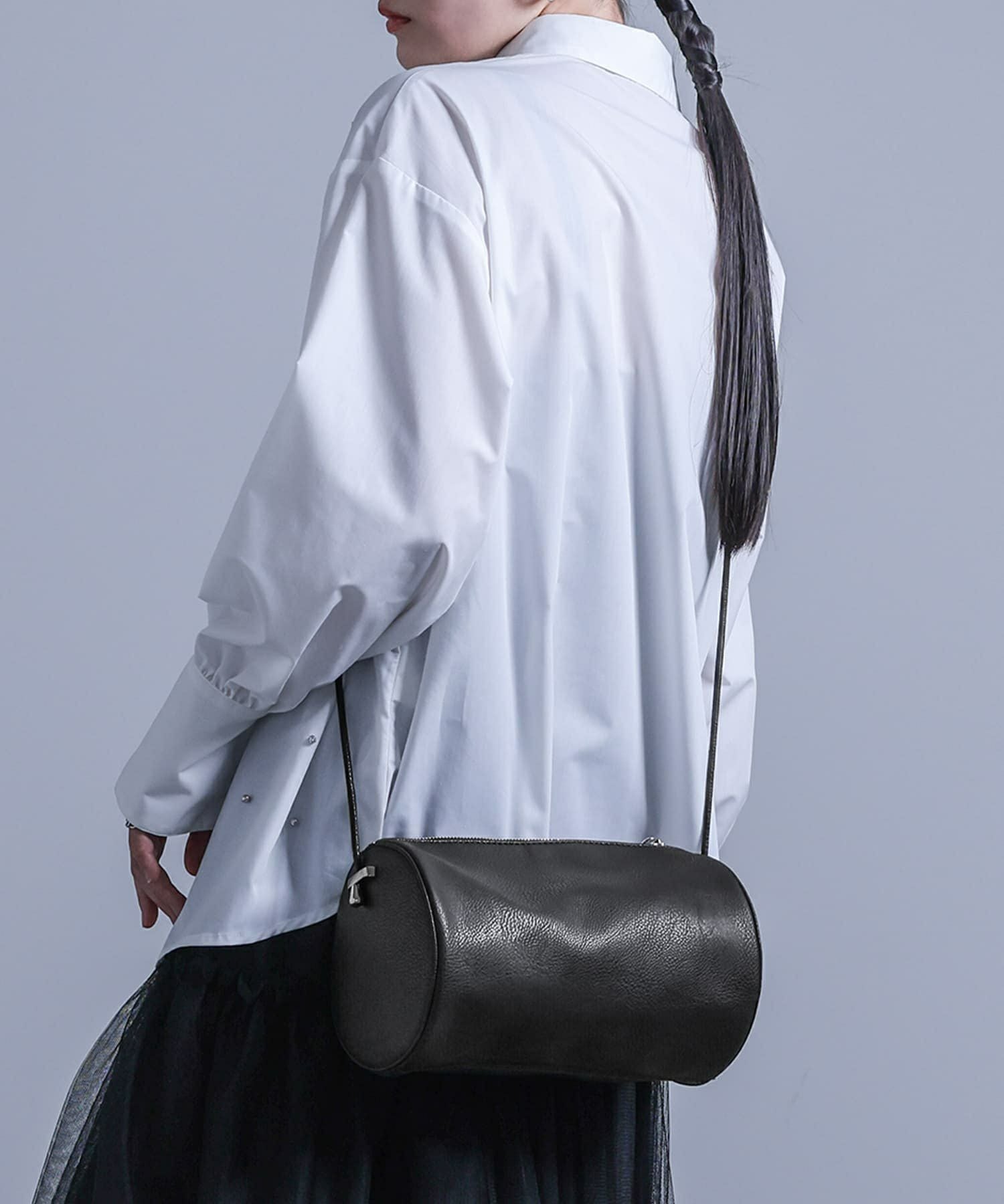 kOhAKU円柱型デザイン2wayショルダーバッグ』