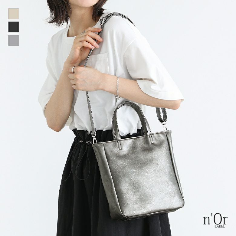 n'OrLABEL2way縦型ショルダーバッグ』