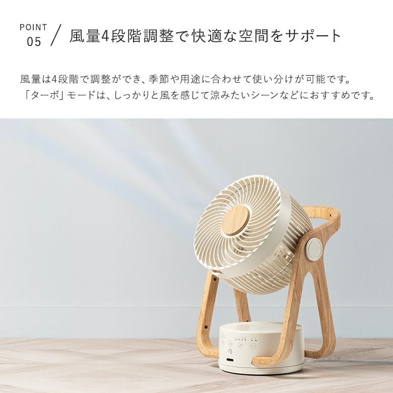 WOODSTYLE節電センサー付きDCサーキュレーター』