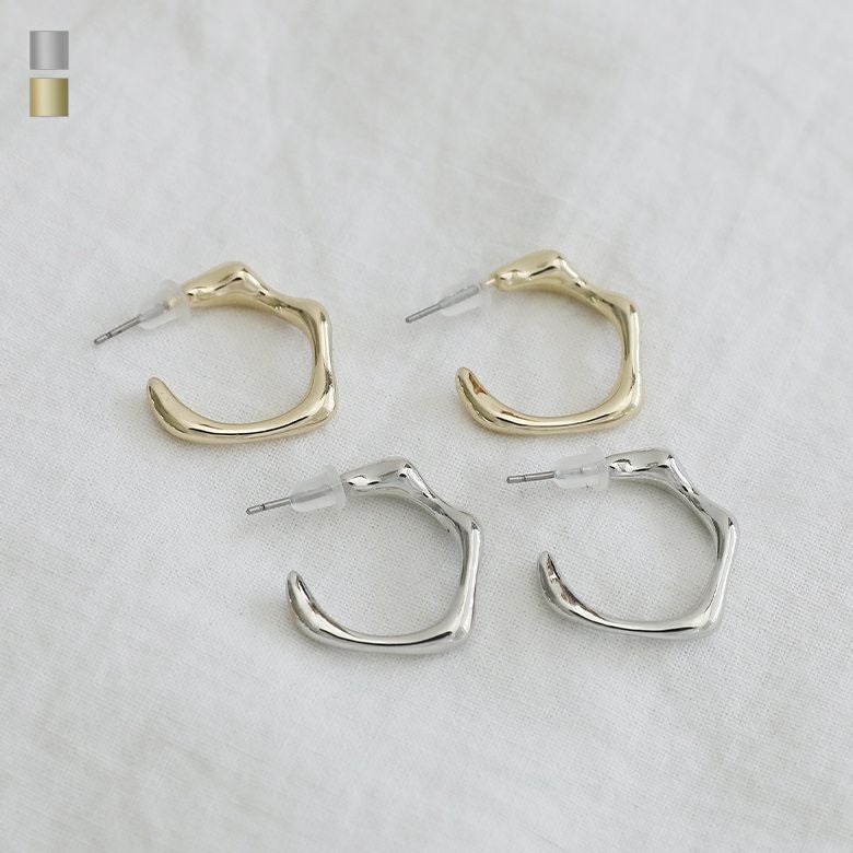 ニュアンスフープピアス』