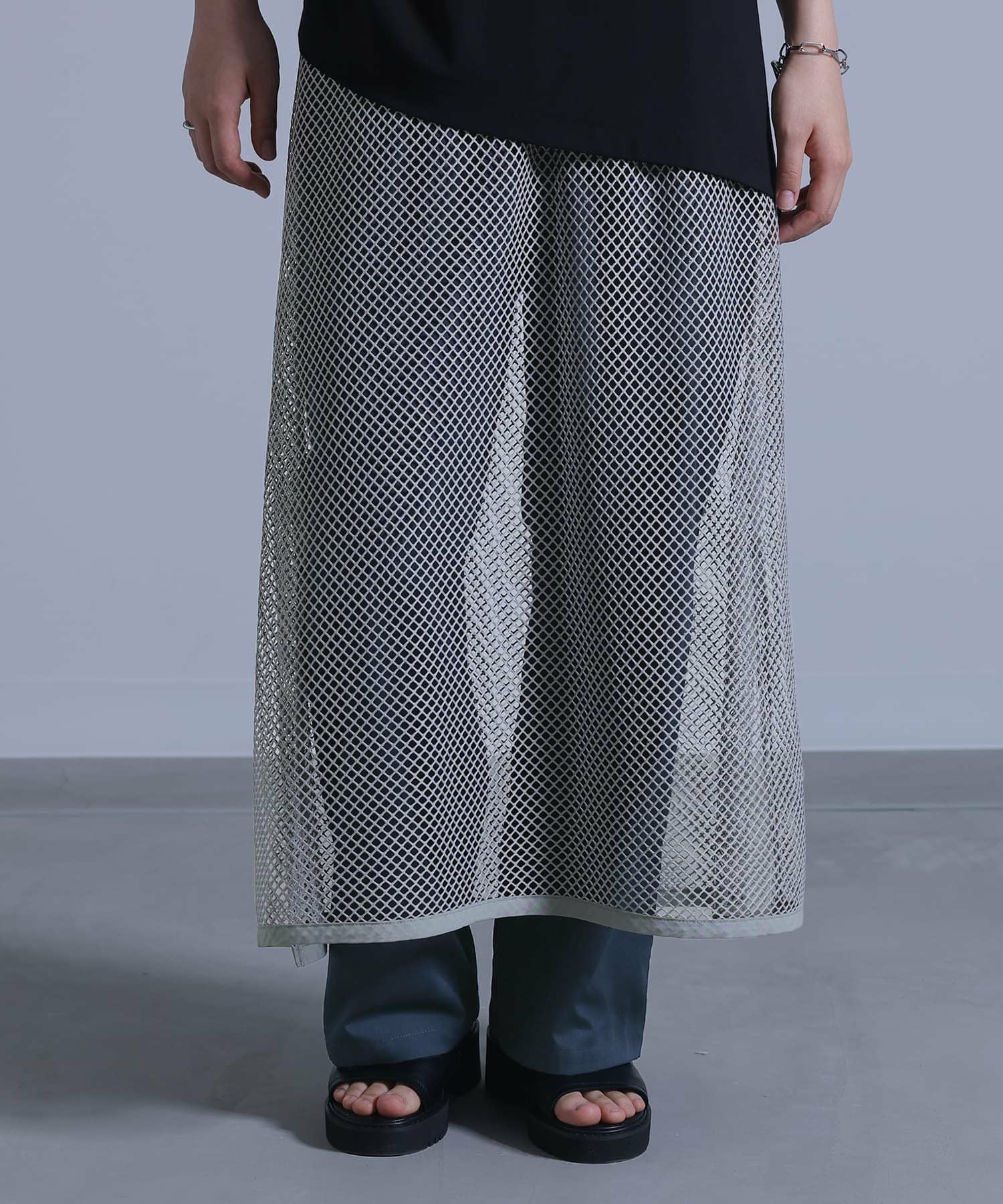 メッシュレイヤードパンツ』