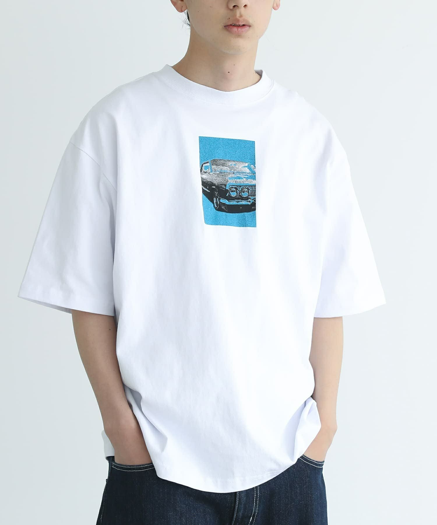 n'OrLABELフォトプリントTシャツ』