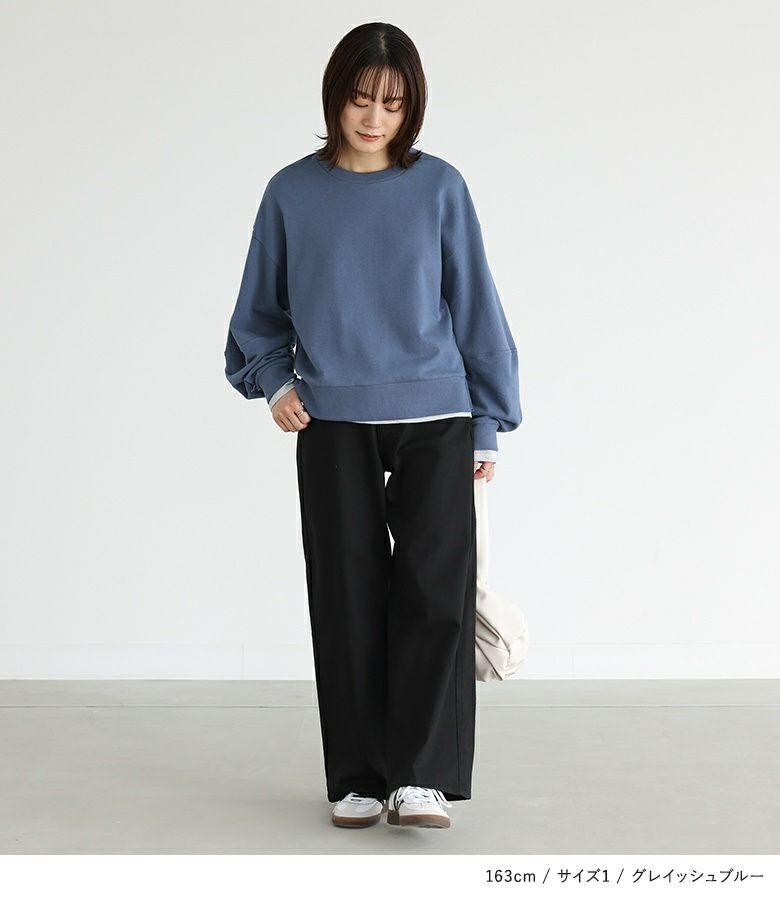 NOTRE emor オフショルダースウェット ネイビー Men's Navy Blue Quarter Zip | Holderness & Bourne