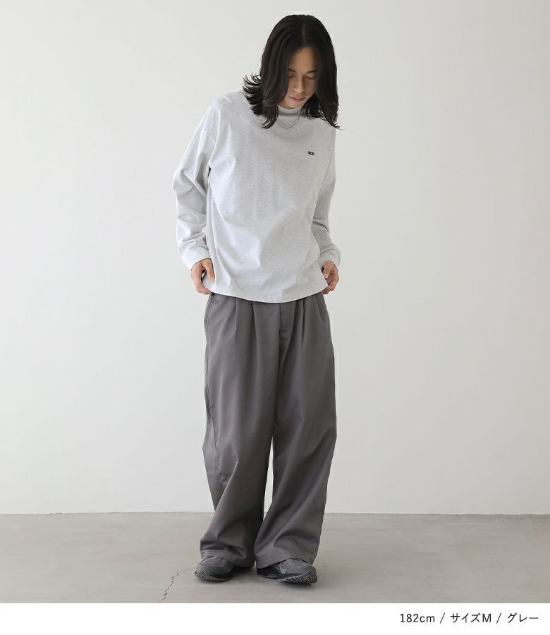 n'OrLABELツイルワイドパンツ』