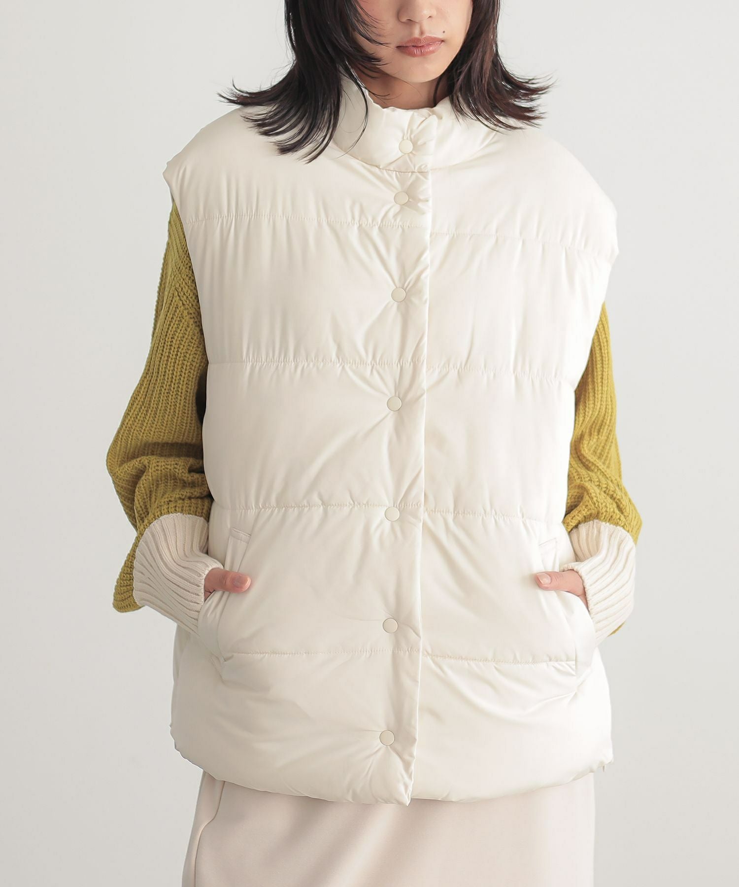 n'OrLABEL中綿ベスト』