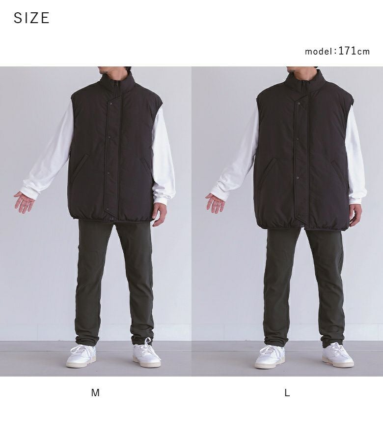 n'OrLABEL中綿ベスト』