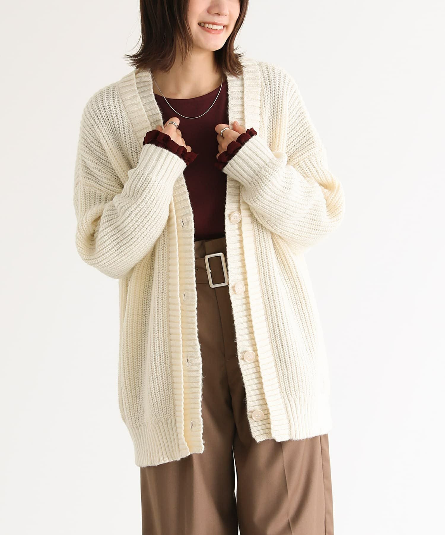 theory luxe アイボリー レース編みカーディガン Theory luxe（セオリーリュクス）公式通販サイト