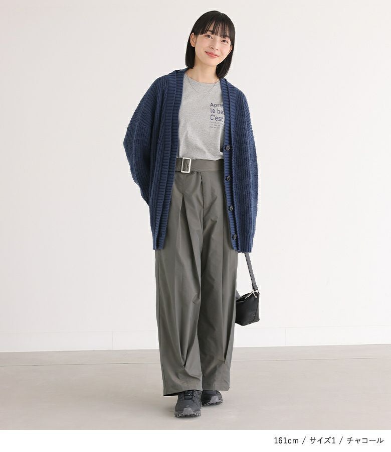 n'OrLABEL玉虫ツイルタックパンツ』