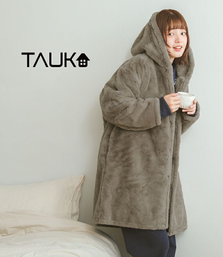 ラビットファーフーディルームウェア』