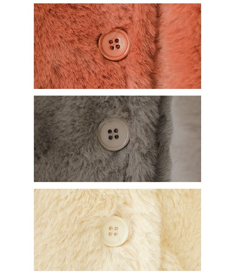 ラビットファーフーディルームウェア』