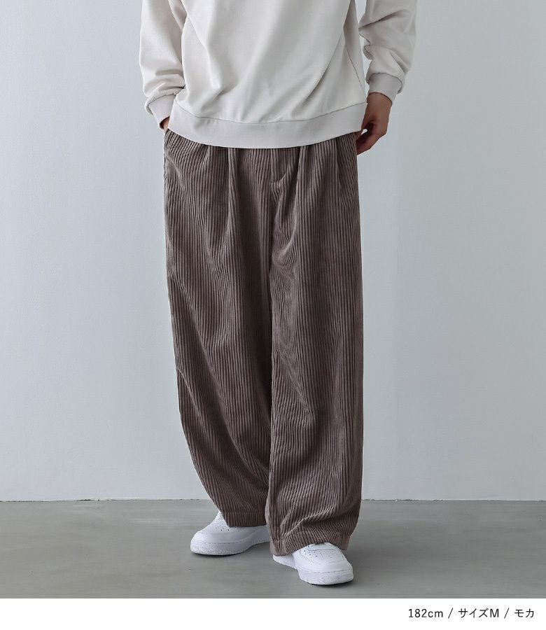 n'OrLABELコーデュロイパンツ』