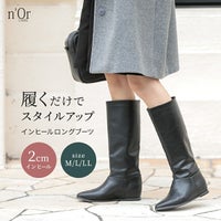 nOrLABEL(ノアールレーベル)インヒールロングブーツ