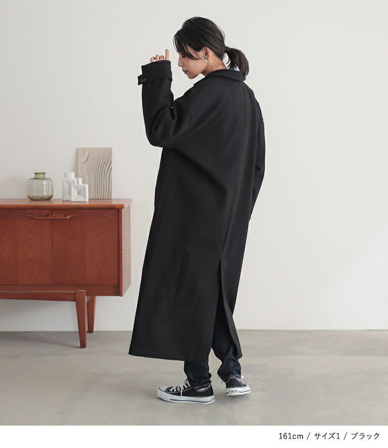 n'OrLABELロングチェスターコート』