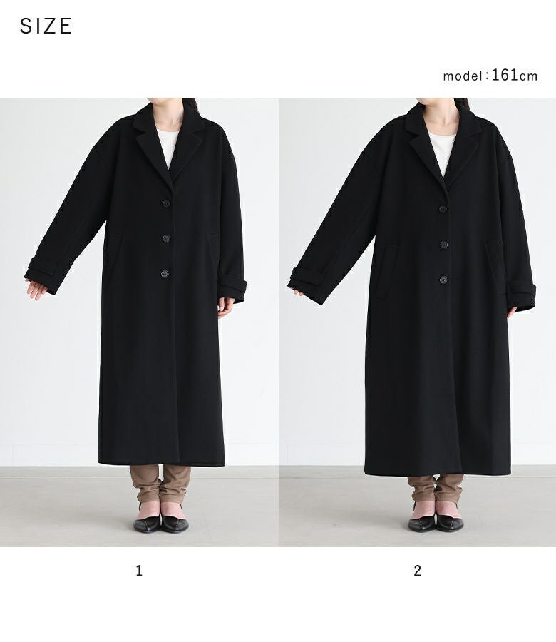 n'OrLABELロングチェスターコート』