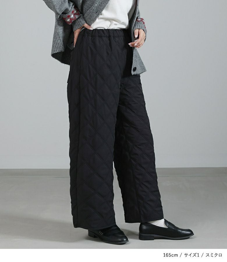 n'OrLABELキルティングパンツ』