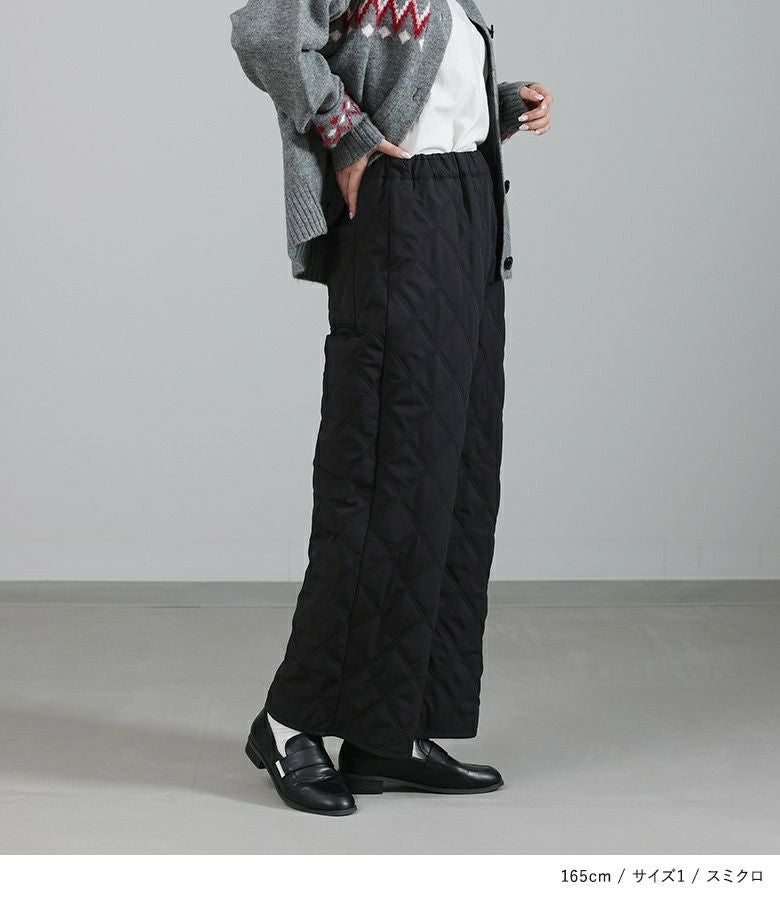 n'OrLABELキルティングパンツ』