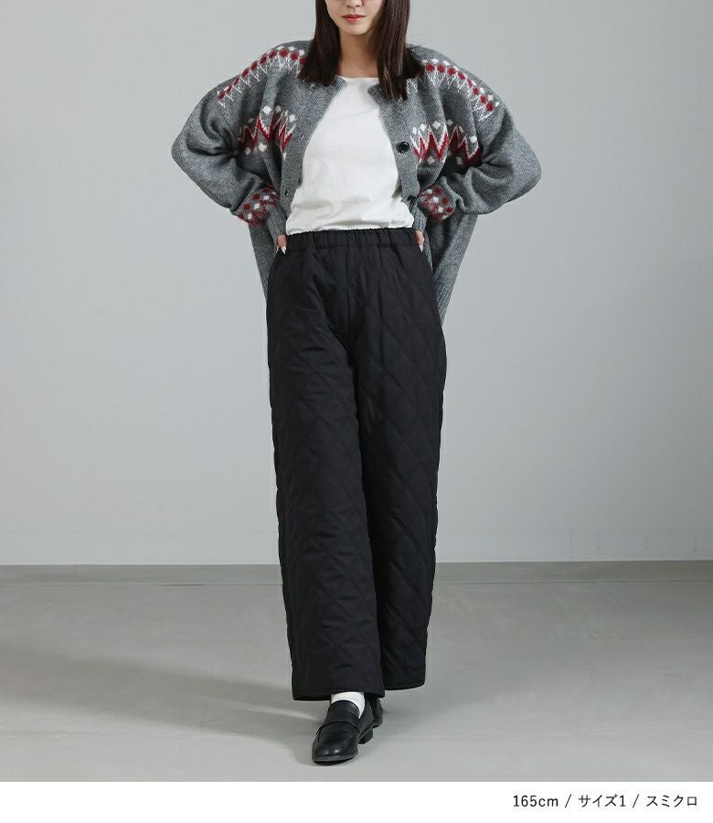 n'OrLABELキルティングパンツ』