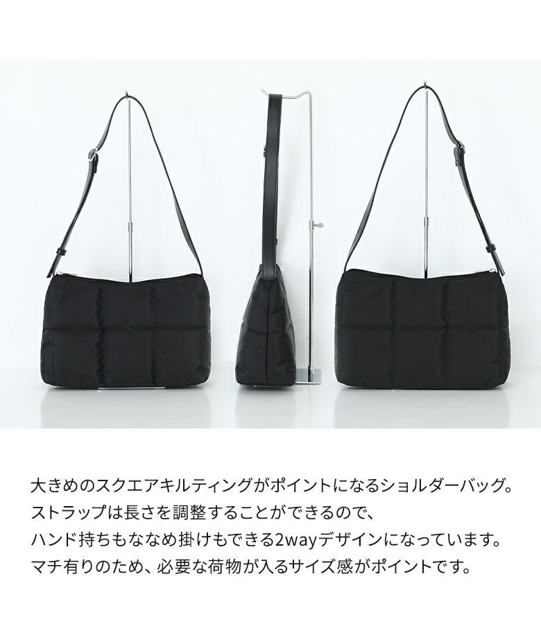 n'OrLABELキルティングショルダーバッグ』